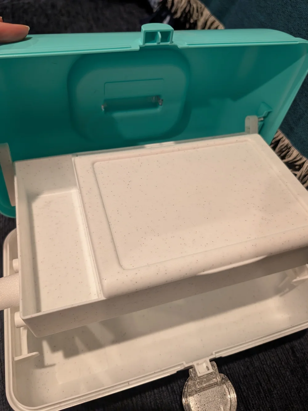 Caboodle Makeup Organizer Travel Case Brand New Teal Ulta
